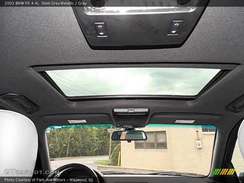 Steel Grey Metallic / Gray 2003 BMW X5 4.4i