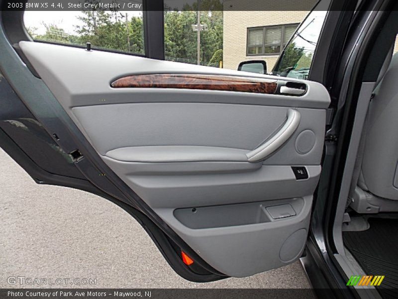 Steel Grey Metallic / Gray 2003 BMW X5 4.4i