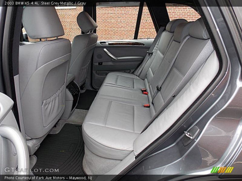 Steel Grey Metallic / Gray 2003 BMW X5 4.4i