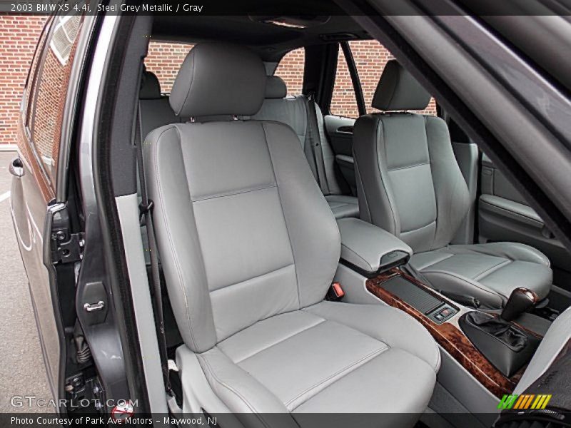 Steel Grey Metallic / Gray 2003 BMW X5 4.4i