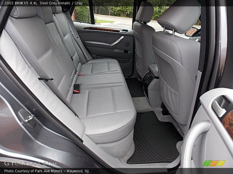 Steel Grey Metallic / Gray 2003 BMW X5 4.4i