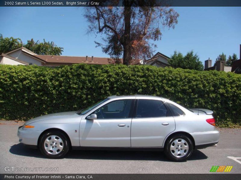 Bright Silver / Gray 2002 Saturn L Series L300 Sedan