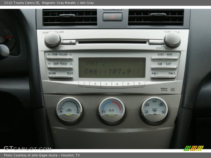Magnetic Gray Metallic / Ash Gray 2010 Toyota Camry SE