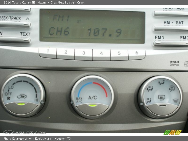 Magnetic Gray Metallic / Ash Gray 2010 Toyota Camry SE