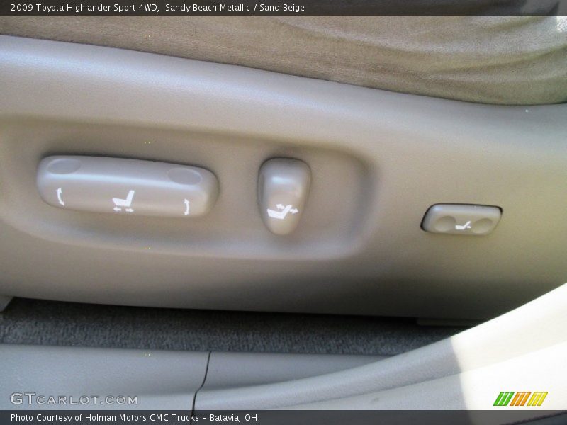 Sandy Beach Metallic / Sand Beige 2009 Toyota Highlander Sport 4WD