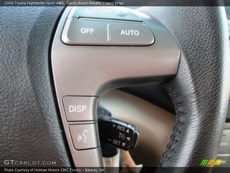 Sandy Beach Metallic / Sand Beige 2009 Toyota Highlander Sport 4WD