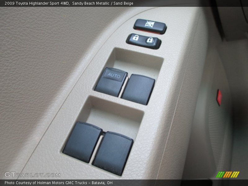 Sandy Beach Metallic / Sand Beige 2009 Toyota Highlander Sport 4WD