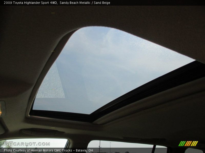 Sandy Beach Metallic / Sand Beige 2009 Toyota Highlander Sport 4WD
