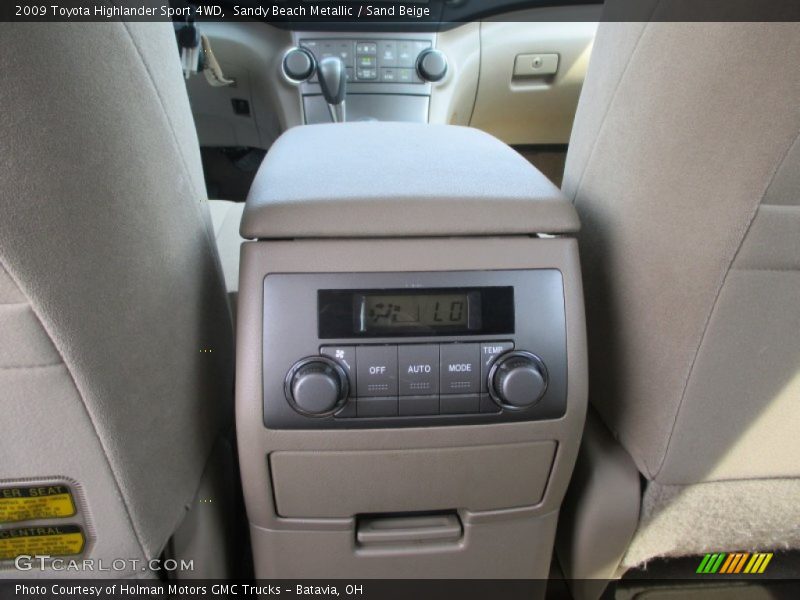 Sandy Beach Metallic / Sand Beige 2009 Toyota Highlander Sport 4WD