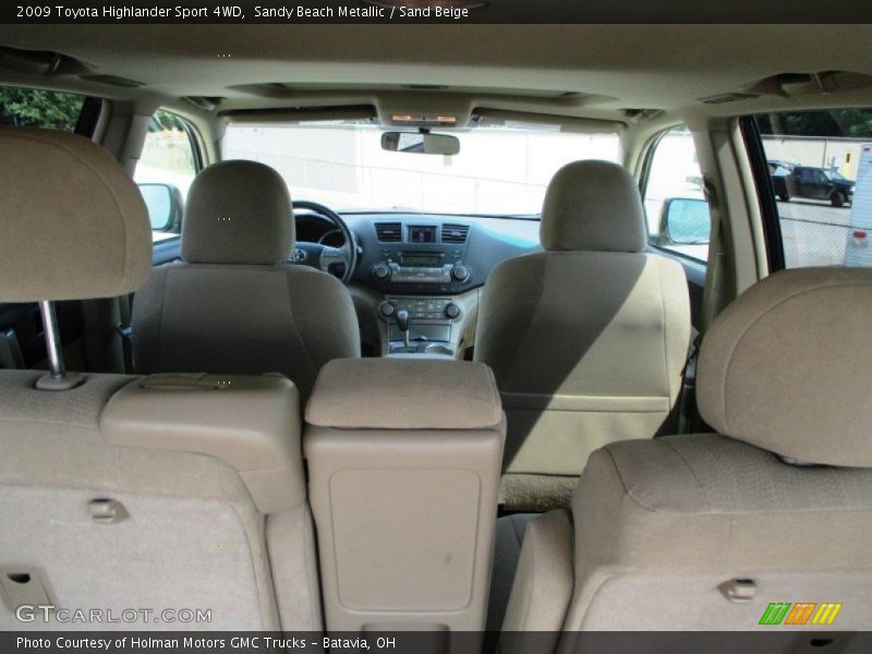 Sandy Beach Metallic / Sand Beige 2009 Toyota Highlander Sport 4WD
