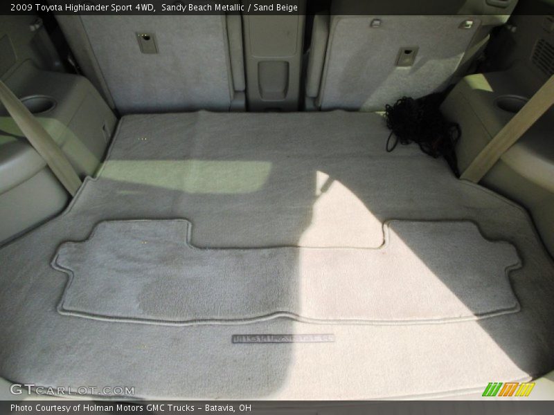 Sandy Beach Metallic / Sand Beige 2009 Toyota Highlander Sport 4WD
