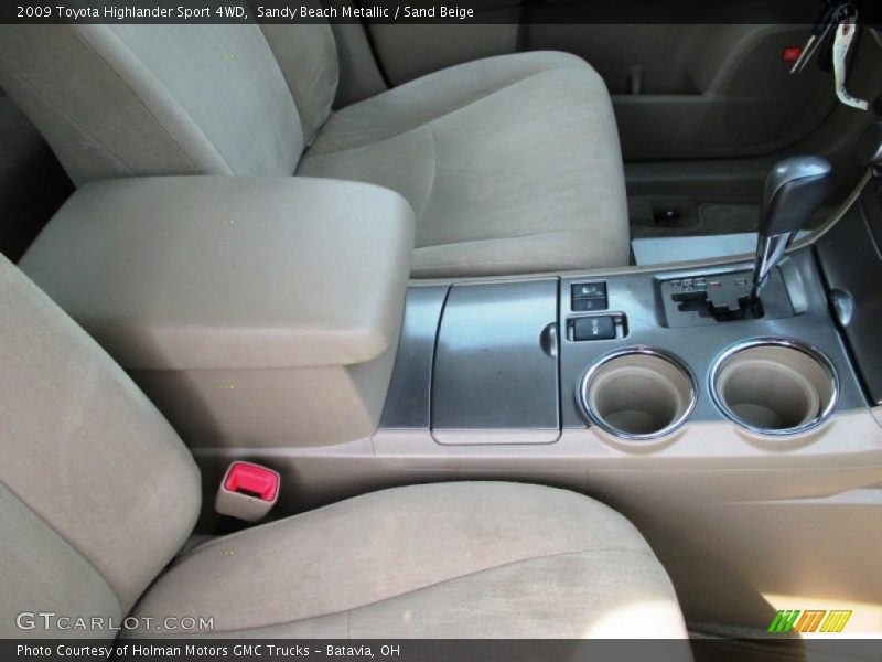 Sandy Beach Metallic / Sand Beige 2009 Toyota Highlander Sport 4WD