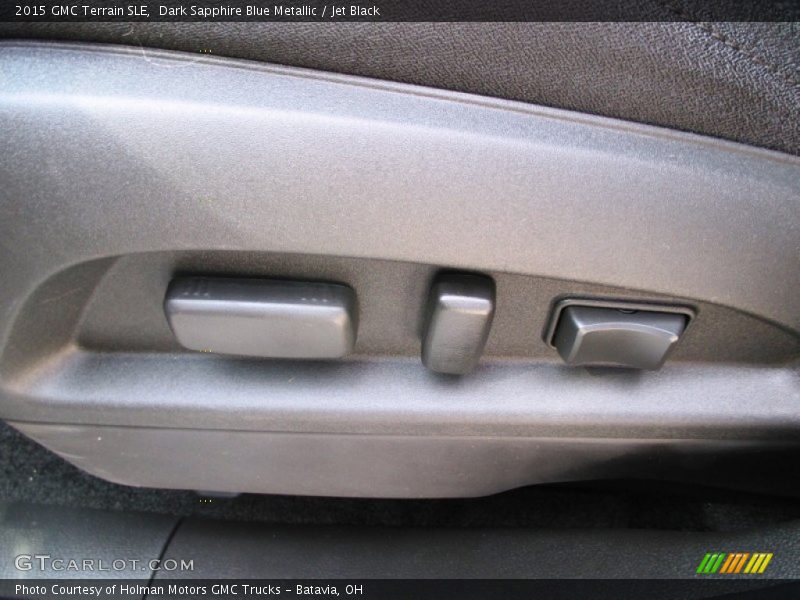 Dark Sapphire Blue Metallic / Jet Black 2015 GMC Terrain SLE