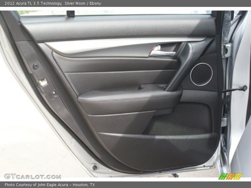 Silver Moon / Ebony 2012 Acura TL 3.5 Technology