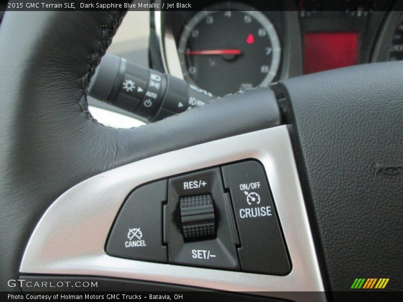 Dark Sapphire Blue Metallic / Jet Black 2015 GMC Terrain SLE
