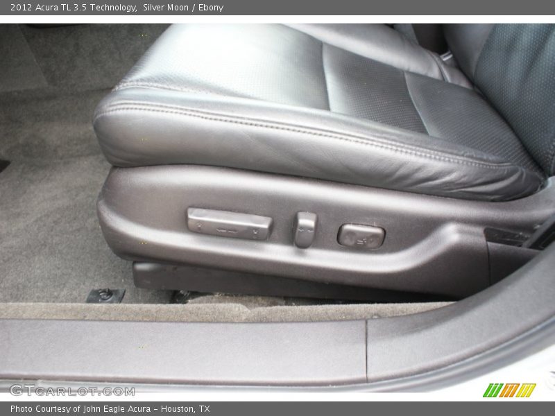 Silver Moon / Ebony 2012 Acura TL 3.5 Technology