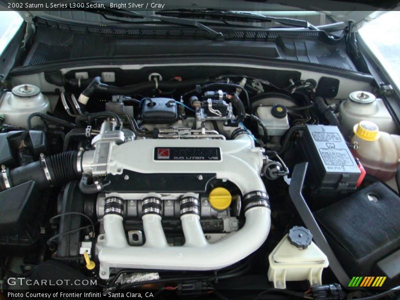 Bright Silver / Gray 2002 Saturn L Series L300 Sedan