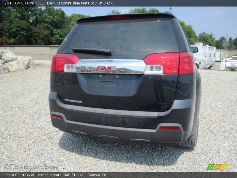 Dark Sapphire Blue Metallic / Jet Black 2015 GMC Terrain SLE