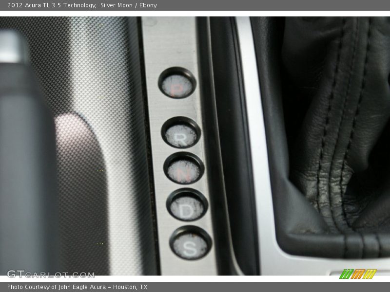 Silver Moon / Ebony 2012 Acura TL 3.5 Technology
