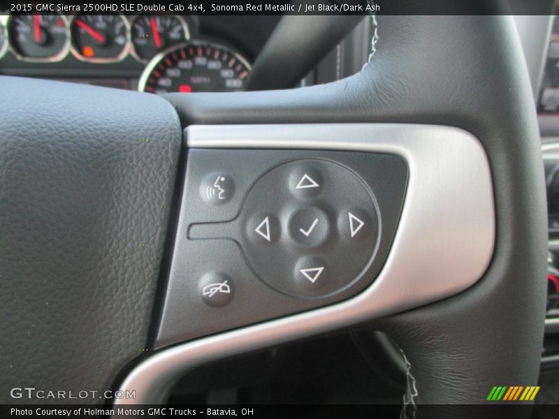 Controls of 2015 Sierra 2500HD SLE Double Cab 4x4