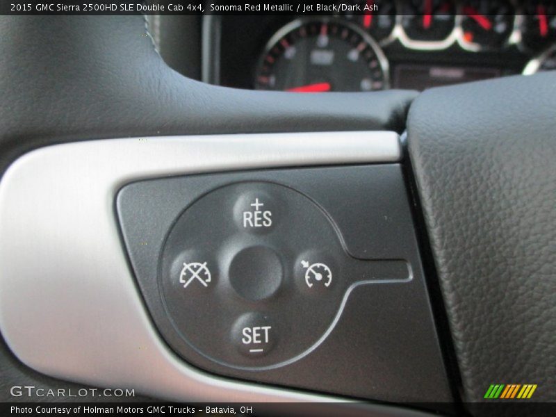 Controls of 2015 Sierra 2500HD SLE Double Cab 4x4