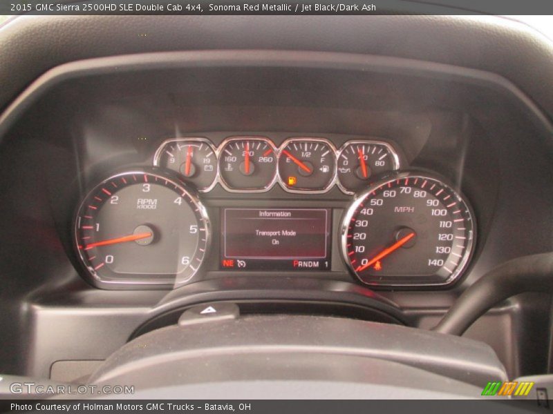  2015 Sierra 2500HD SLE Double Cab 4x4 SLE Double Cab 4x4 Gauges