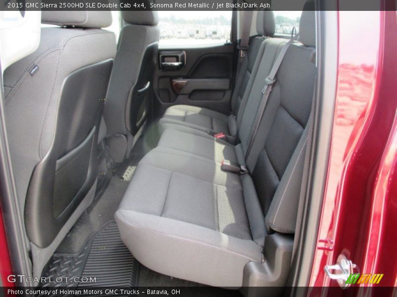 Sonoma Red Metallic / Jet Black/Dark Ash 2015 GMC Sierra 2500HD SLE Double Cab 4x4