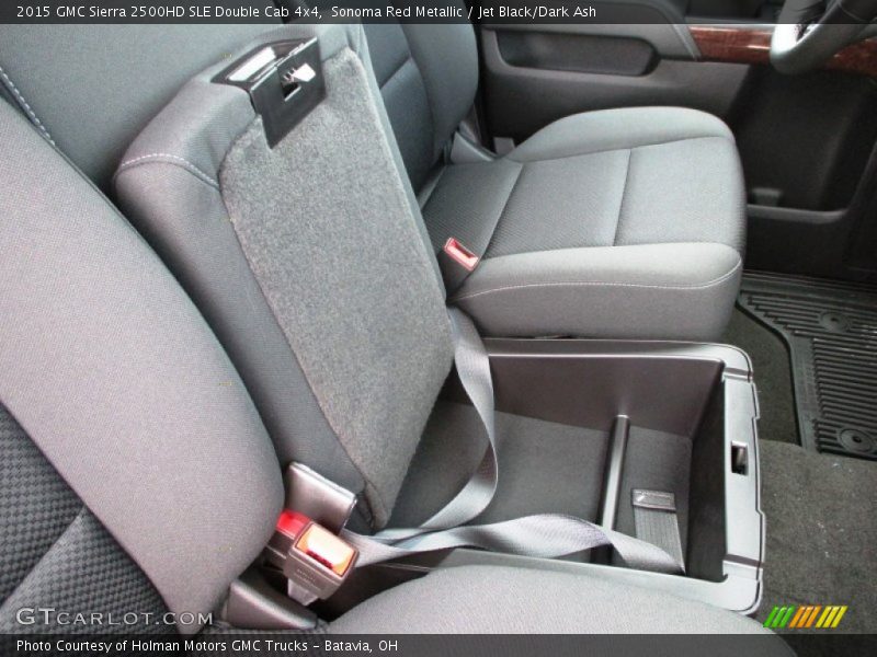 Sonoma Red Metallic / Jet Black/Dark Ash 2015 GMC Sierra 2500HD SLE Double Cab 4x4
