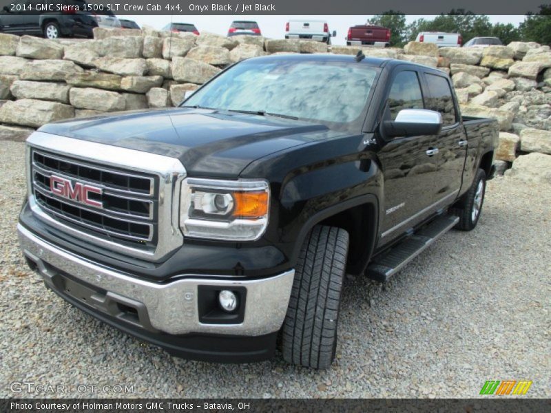 Onyx Black / Jet Black 2014 GMC Sierra 1500 SLT Crew Cab 4x4