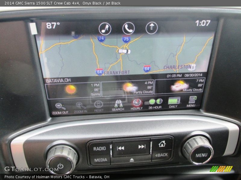 Onyx Black / Jet Black 2014 GMC Sierra 1500 SLT Crew Cab 4x4