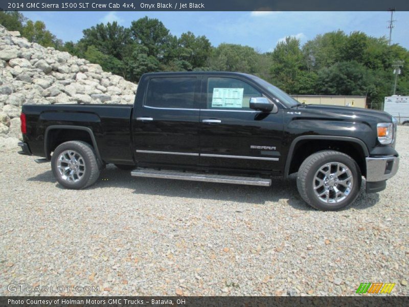 Onyx Black / Jet Black 2014 GMC Sierra 1500 SLT Crew Cab 4x4