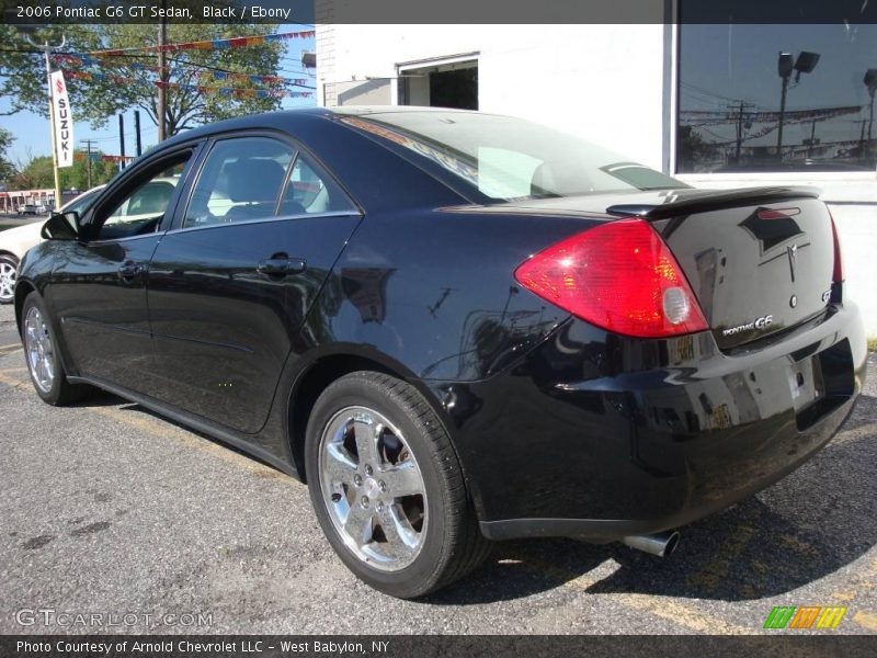 Black / Ebony 2006 Pontiac G6 GT Sedan