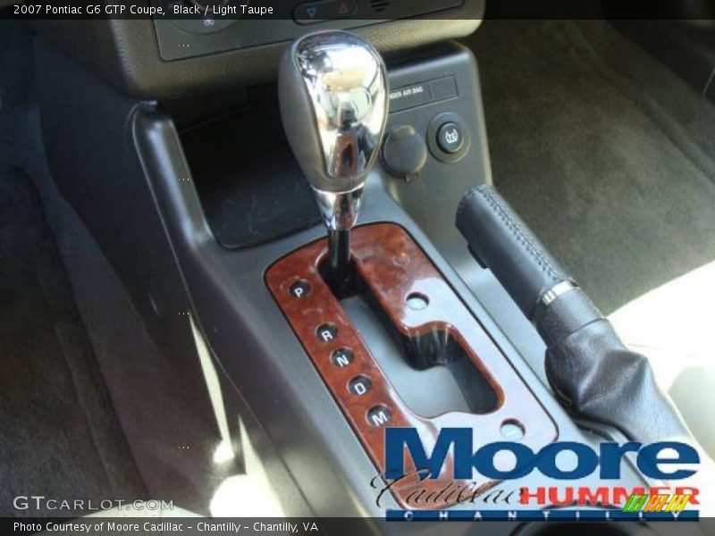 Black / Light Taupe 2007 Pontiac G6 GTP Coupe