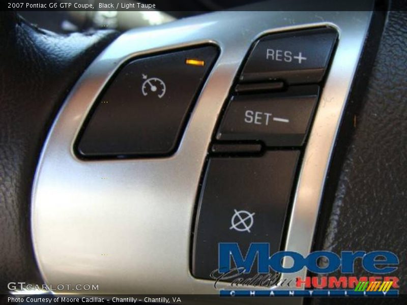 Black / Light Taupe 2007 Pontiac G6 GTP Coupe