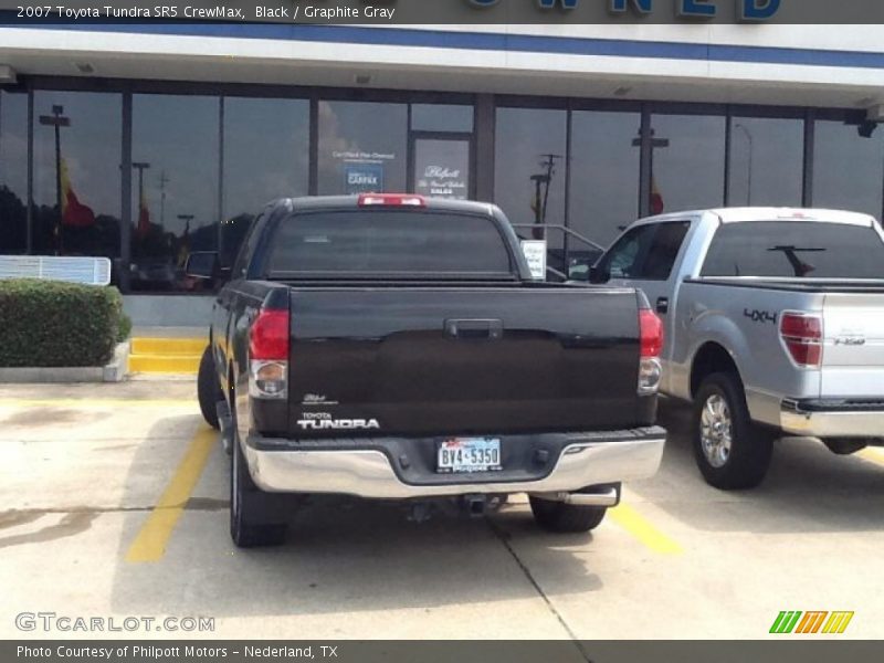 Black / Graphite Gray 2007 Toyota Tundra SR5 CrewMax