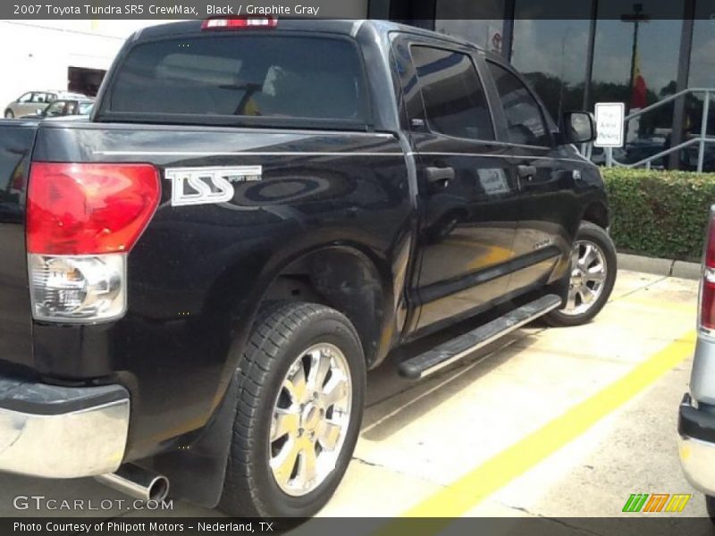 Black / Graphite Gray 2007 Toyota Tundra SR5 CrewMax