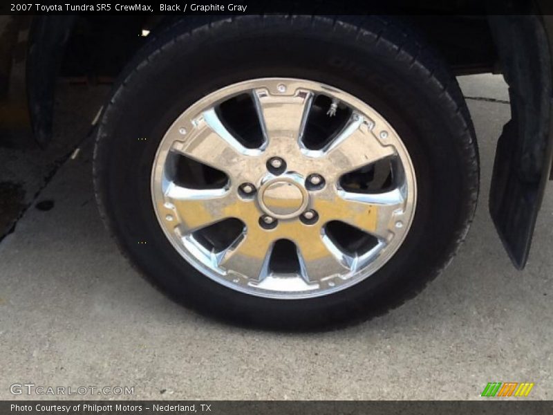 Black / Graphite Gray 2007 Toyota Tundra SR5 CrewMax