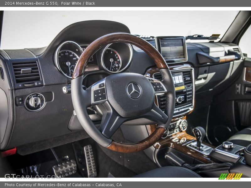 Polar White / Black 2014 Mercedes-Benz G 550