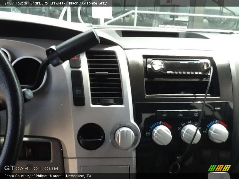 Black / Graphite Gray 2007 Toyota Tundra SR5 CrewMax