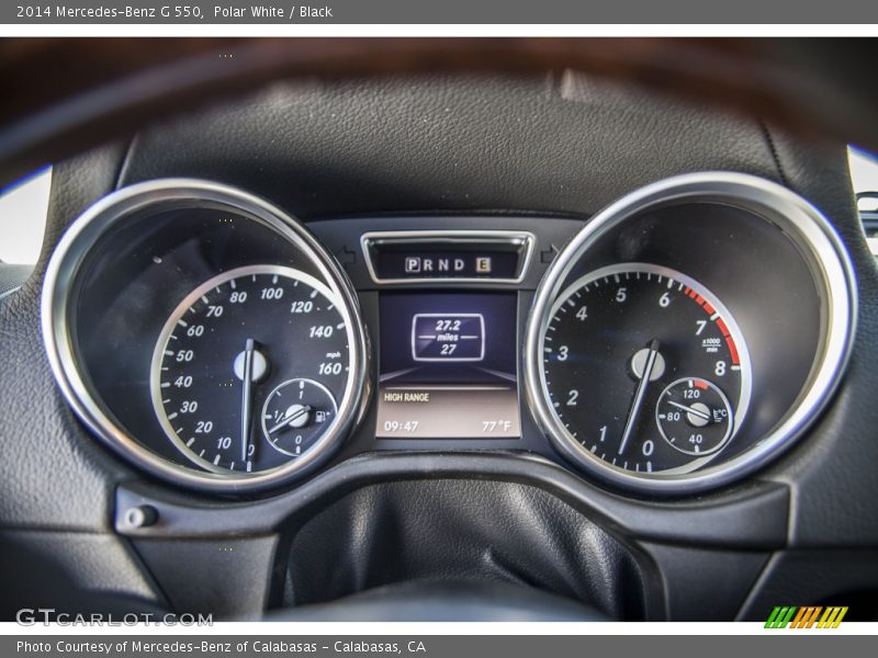 Polar White / Black 2014 Mercedes-Benz G 550
