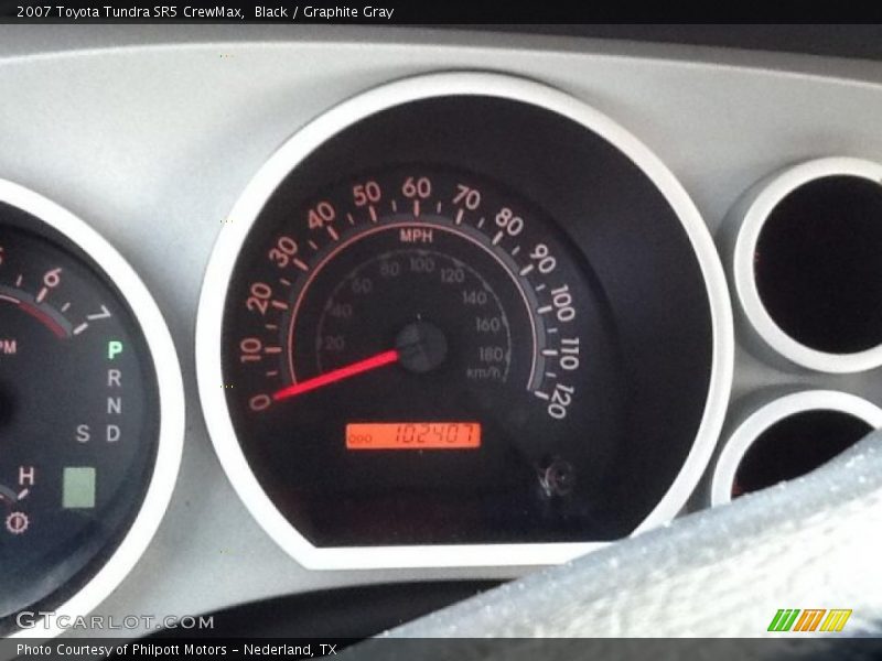 Black / Graphite Gray 2007 Toyota Tundra SR5 CrewMax