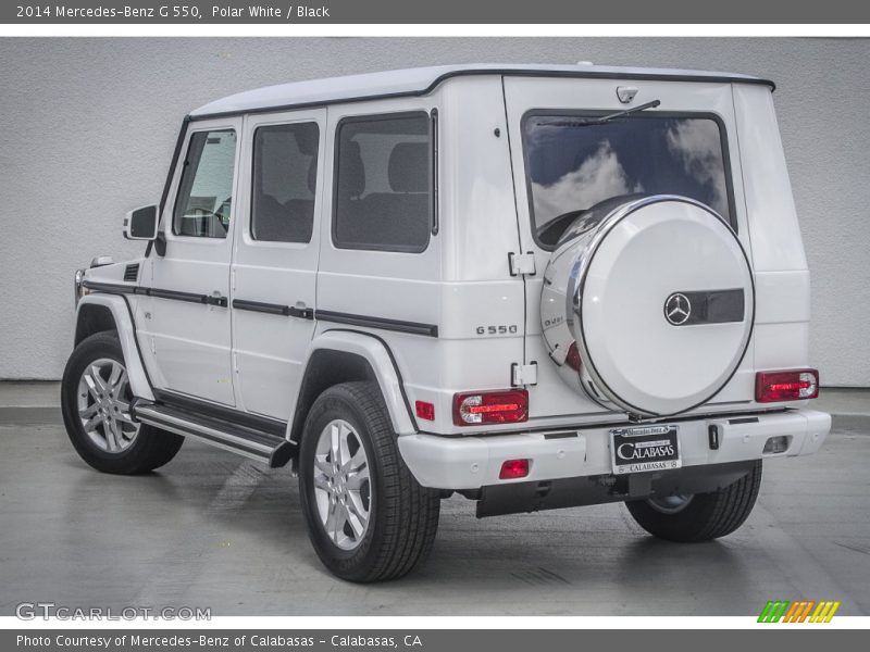 Polar White / Black 2014 Mercedes-Benz G 550