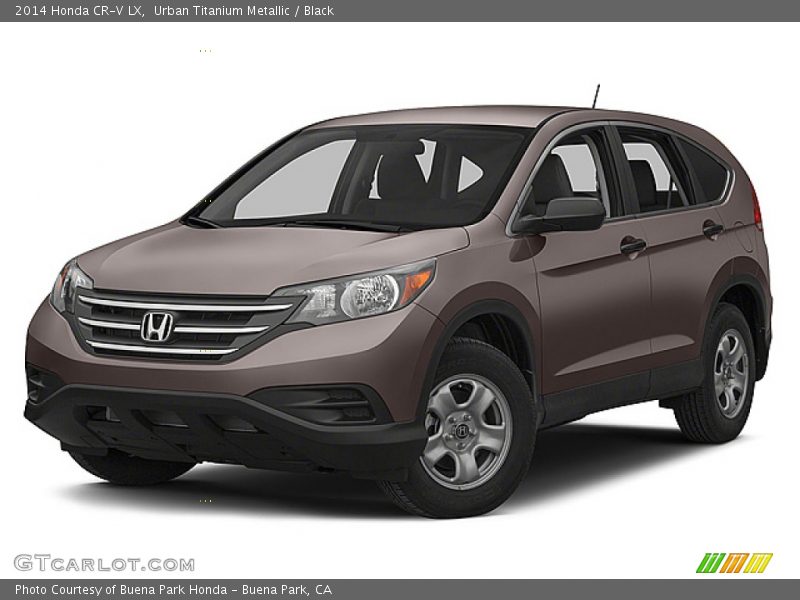 Urban Titanium Metallic / Black 2014 Honda CR-V LX