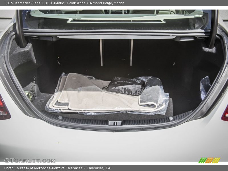 Polar White / Almond Beige/Mocha 2015 Mercedes-Benz C 300 4Matic