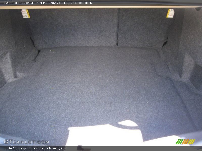 Sterling Gray Metallic / Charcoal Black 2013 Ford Fusion SE