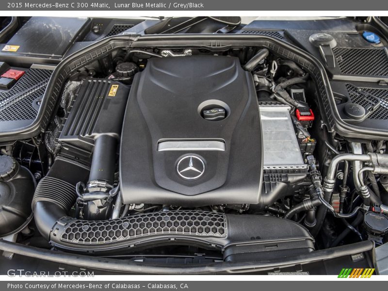  2015 C 300 4Matic Engine - 2.0 Liter DI Twin-Scroll Turbocharged DOHC 16-Valve VVT 4 Cylinder