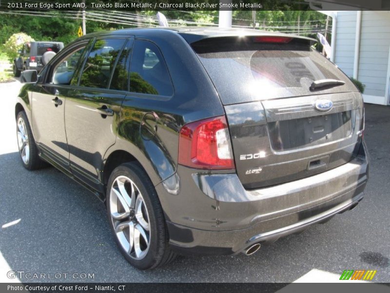 Tuxedo Black Metallic / Charcoal Black/Silver Smoke Metallic 2011 Ford Edge Sport AWD