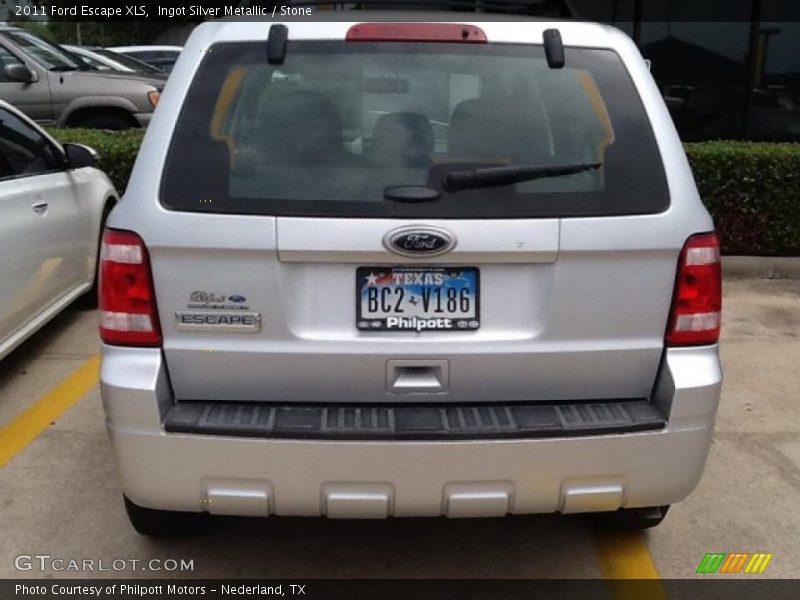 Ingot Silver Metallic / Stone 2011 Ford Escape XLS
