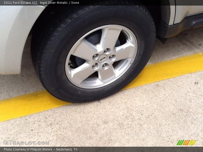 Ingot Silver Metallic / Stone 2011 Ford Escape XLS