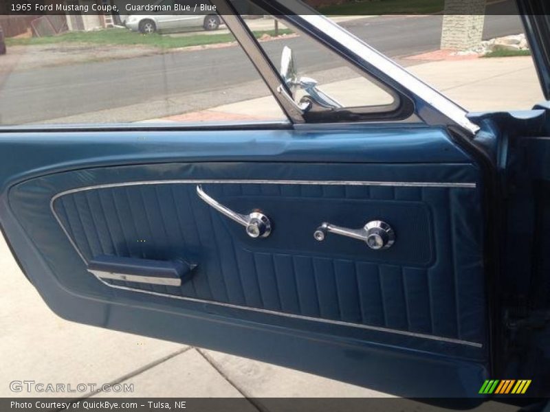 Door Panel of 1965 Mustang Coupe